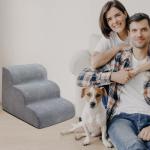 Stylish 3-Step Dog Stairs for Small Pets