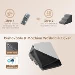 Curved 3-Step Pet Stairs for Small Dogs