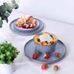 Herogo 16-Piece Dinnerware Set with Pasta Bowls
