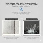 mimirchi 18X24 inches Rectangular LED Bathroom Mirror with Lights, Anti-Fog, Dimmable, Backlit + Front Lit, Lighted Bathroom Vanity Mirror for Wall, Memory Function, Tempered Glass, Shatter-Proof