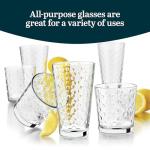 Libbey Awa Polka Dot Glasses Set of 16