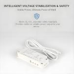 mimirchi 18X24 inches Rectangular LED Bathroom Mirror with Lights, Anti-Fog, Dimmable, Backlit + Front Lit, Lighted Bathroom Vanity Mirror for Wall, Memory Function, Tempered Glass, Shatter-Proof