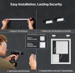 28"x20" LED Bathroom Mirror with Lights, Backlit + Front Lit with CRI>90, Lighted Mirror for Bathroom, Anti-Fog, Dimmable Brightness, 3 Colors, Memory Function, Shatterproof Tempered Glass