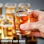 30-Pack Square Shot Glass Set, 2.2 oz