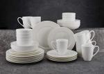 Elegant 40-Piece Bone China Dinnerware Set