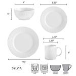 Pfaltzgraff Sylvia 32-Piece Dinnerware Set for 8