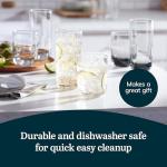 Libbey Polaris 16-Piece Modern Glassware Set