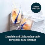 Libbey 16-Piece Blue Ribbon Tumbler Glass Set