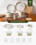 Famiware Star Dinnerware Set for 4 - 12 Pieces