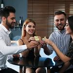 30-Pack Square Shot Glass Set, 2.2 oz