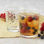 Libbey Awa Polka Dot Glasses Set of 16