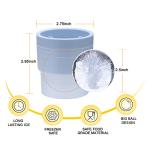 Crystal Whiskey Glasses Set with Ice Ball Molds