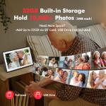 15.6 Inch WiFi Digital Picture Frame with Touch Screen