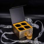 KANARS Luxury Whiskey Glasses Set of 4