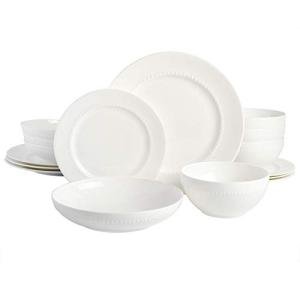 Gibson Elite 16-Piece Double Bowl Dinnerware Set