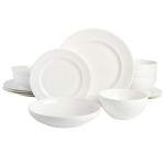 Gibson Elite 16-Piece Double Bowl Dinnerware Set