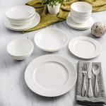 Gibson Elite 16-Piece Double Bowl Dinnerware Set