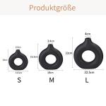 Black Donut Ceramic Vase for Modern Home Decor