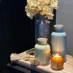 Set of 3 Modern Ceramic Flower Vases