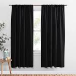 PONY DANCE Thermal Insulated Blackout Curtains - 52x63