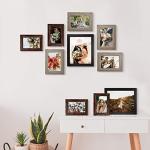 LUCKYLIFE 10-Pack Collage Picture Frame Set