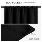 PONY DANCE Thermal Insulated Blackout Curtains - 52x63