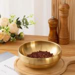 Gold Decorative Key Bowl for Entryway Table