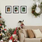 Upsimples Black 8x10 Picture Frame Set of 5