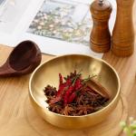 Gold Decorative Key Bowl for Entryway Table