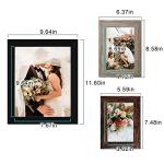 LUCKYLIFE 10-Pack Collage Picture Frame Set