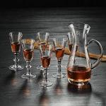 Set of 6 Lead-Free Cordial Glasses