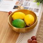 Gold Decorative Key Bowl for Entryway Table