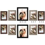 LUCKYLIFE 10-Pack Collage Picture Frame Set