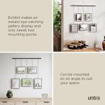 Umbra Exhibit Adjustable Photo Frame Gallery Set