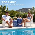 Ultym 2-Pack Vintage Scroll Metal Side Tables