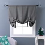 Thermal Insulated Bathroom Curtain for Small Windows
