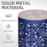 Ultym 2-Pack Vintage Scroll Metal Side Tables