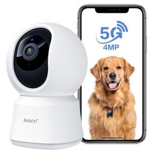 5G Indoor Pet Camera with Speaker and Tracking