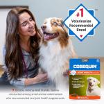 Nutramax Cosequin for Dogs Joint Health Supplement, Contains Glucosamine, Plus Chondroitin, MSM and Omega-3s, Supports Joint and Skin and Coat Health, Soft Chews, 120 Count