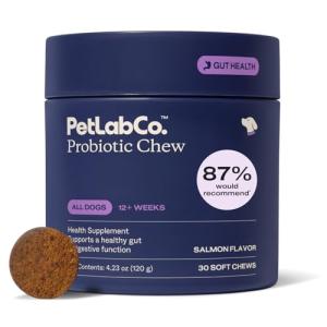 Salmon Probiotics for Dogs - 30 Soft Chews