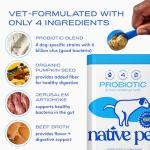 Dog Probiotic Powder for Gut Health - 30 Scoops