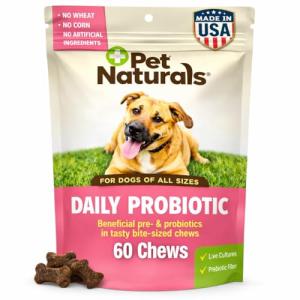 Dog Probiotics Soft Chews for Digestive Health