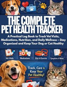 Ultimate Pet Health Tracker: Log Vet Visits and Care