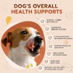 Dog Probiotics with Pumpkin & Fish Oil, 120 Chews