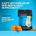 Cat Coat Health Chews with Omegas and Vitamins