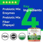 BARK&SPARK Dog Probiotics for Digestive Health