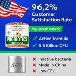 BARK&SPARK Dog Probiotics for Digestive Health