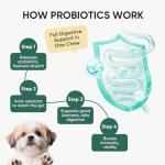 Dog Probiotic Chews for Digestive Health, 200 Ct