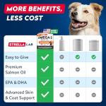 Omega 3 Fish Oil Treats for Dogs - 180 Ct