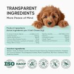 Dog Probiotic Chews for Digestive Health, 200 Ct